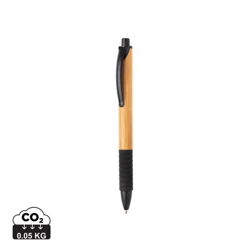 Logotrade promotional merchandise photo of: Bamboo & wheat straw pen