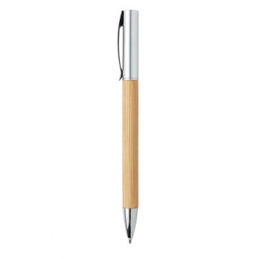 Logo trade promotional products picture of: Modern bamboo pen