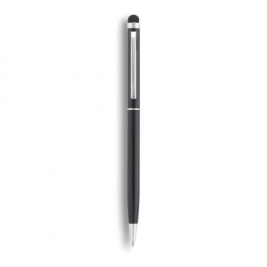 Logo trade promotional gifts picture of: Thin metal stylus pen