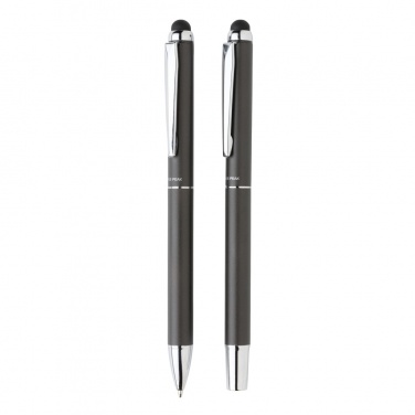 Logotrade advertising product image of: Swiss Peak deluxe pen set in PU pouch