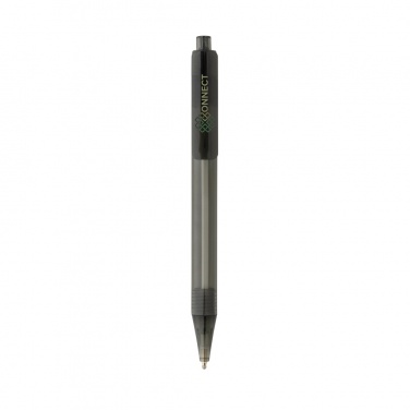 Logo trade promotional merchandise image of: GRS RPET X8 transparent pen
