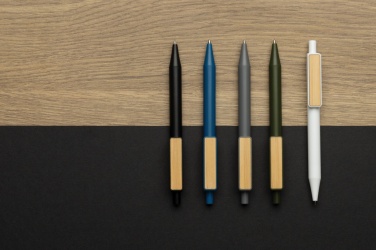 Logotrade promotional product picture of: GRS RABS pen with bamboo clip