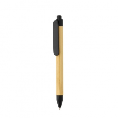 Logo trade promotional merchandise picture of: Write responsible recycled paper barrel pen