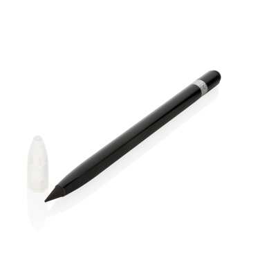 Logo trade promotional merchandise photo of: Aluminum inkless pen with eraser