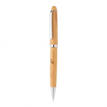 Logo trade advertising products picture of: Bamboo pen in box