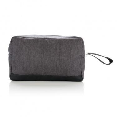 Logotrade advertising products photo of: Classic two tone toiletry bag