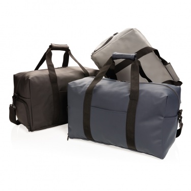 Logo trade corporate gift photo of: Smooth PU weekend duffle