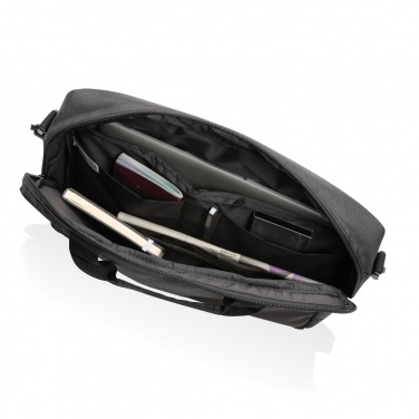 Logo trade promotional merchandise picture of: Kazu AWARE™ RPET basic 15.6 inch laptop bag