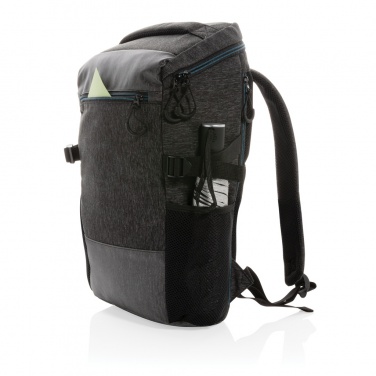 Logo trade promotional giveaway photo of: 900D easy access 15.6" laptop backpack PVC free