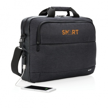 Logo trade business gifts image of: Modern 15” laptop bag