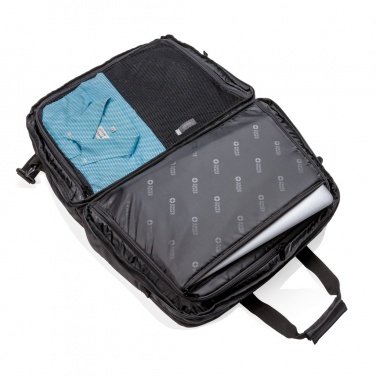 Logo trade promotional items picture of: Swiss Peak RFID duffle with suitcase opening