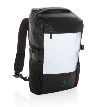 Logotrade promotional item picture of: PU high visibility easy access 15.6" laptop backpack