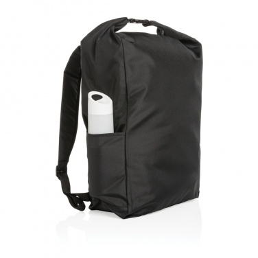 Logotrade promotional merchandise picture of: Impact AWARE™ RPET lightweight rolltop backpack
