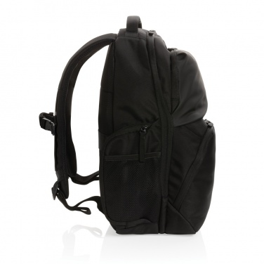 Logo trade advertising products image of: Swiss Peak AWARE™ RPET 15.6 inch commuter backpack