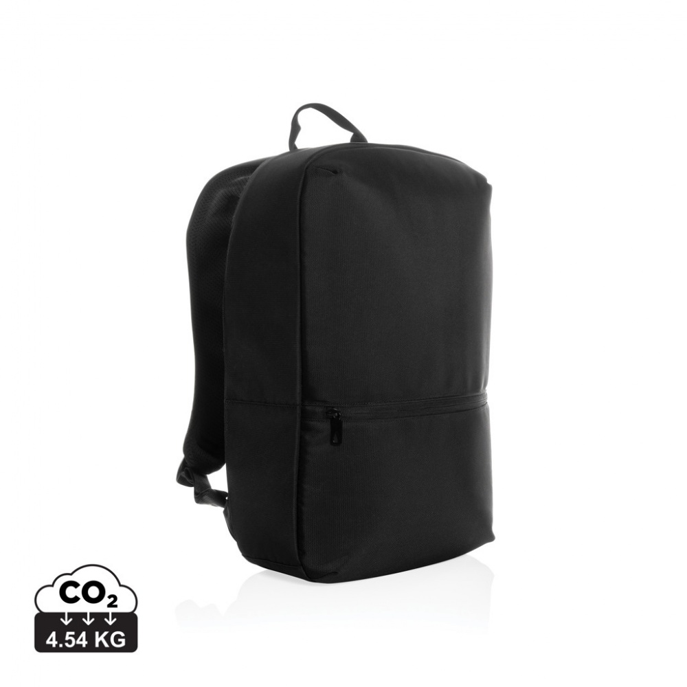 Logo trade promotional gifts picture of: Impact AWARE™ 1200D Minimalist 15.6 inch laptop backpack