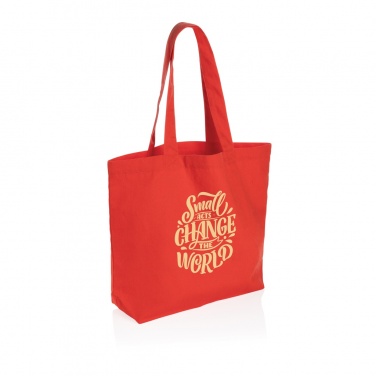 Logotrade promotional gift image of: Impact Aware™ 240 gsm rcanvas shopper w/pocket