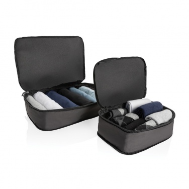 Logotrade promotional gift image of: Swiss Peak Ridge AWARE™ RPET compression travel cubes 2pc