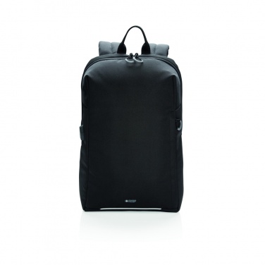 Logotrade promotional giveaways photo of: Swiss Peak AWARE™ RFID and USB A laptop backpack