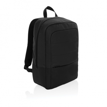 Logotrade promotional giveaway image of: Armond AWARE™ RPET 15.6 inch standard laptop backpack