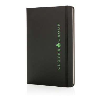 Logo trade promotional items image of: Standard hardcover PU notebook A5