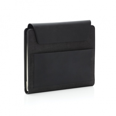 Logotrade corporate gift picture of: Fiko wireless charging A5 portfolio with powerbank