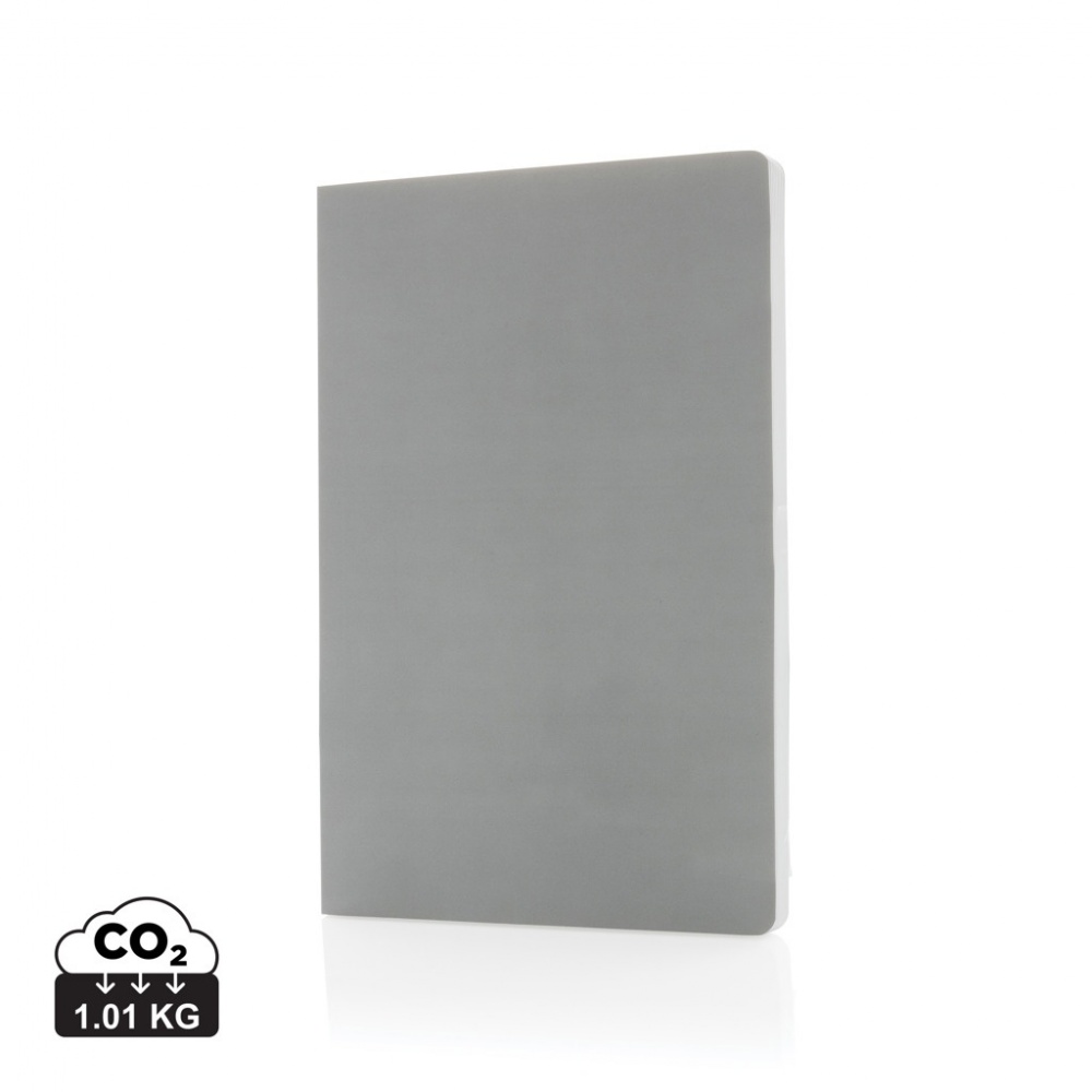 Logotrade promotional gift image of: Impact softcover stone paper notebook A5