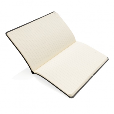 Logo trade promotional items image of: Modern deluxe softcover A5 notebook