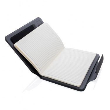 Logotrade corporate gift image of: Artic Magnetic 10W wireless charging A5 notebook