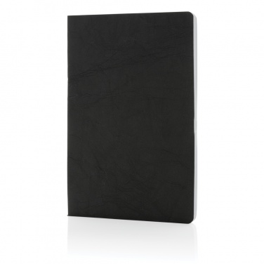 Logo trade promotional gift photo of: Salton A5 GRS certified recycled paper notebook