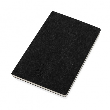 Logotrade promotional items photo of: Phrase GRS certified recycled felt A5 notebook