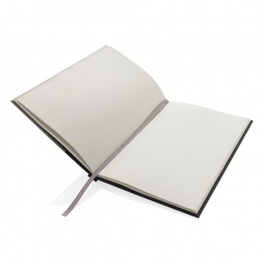 Logotrade promotional gift picture of: Words GRS certified RPET & Kraft A5 notebook