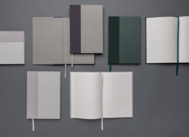 Logotrade advertising product picture of: Words GRS certified RPET & Kraft A5 notebook