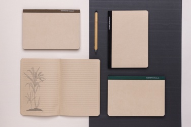 Logo trade advertising products image of: Stylo Sugarcane paper A5 Notebook