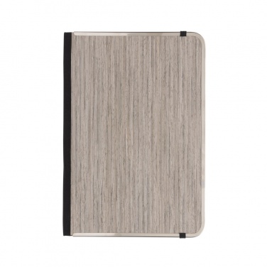 Logotrade promotional product image of: Treeline A5 wooden cover deluxe notebook