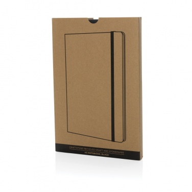 Logotrade advertising product picture of: Craftstone A5 recycled kraft and stonepaper notebook