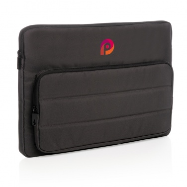 Logo trade promotional giveaways image of: Impact AWARE™ RPET 15.6" laptop sleeve