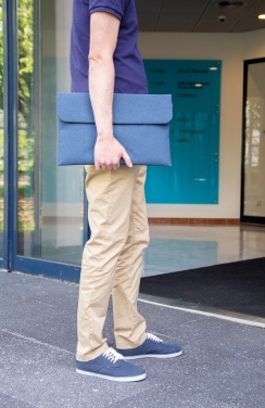 Logotrade promotional item image of: Magnetic closing 15.6" Laptop sleeve PVC free