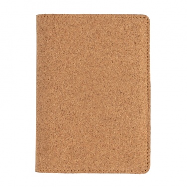 Logo trade advertising products image of: Cork secure RFID passport cover