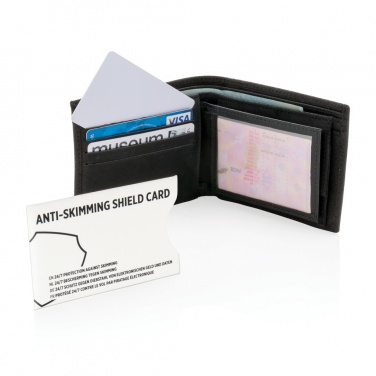 Logo trade promotional items picture of: Anti-skimming RFID shield card with active jamming chip
