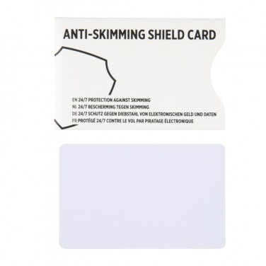 Logotrade promotional products photo of: Anti-skimming RFID shield card with active jamming chip