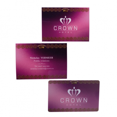 Logo trade business gifts image of: Anti-skimming RFID shield card with active jamming chip