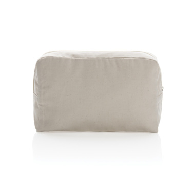 Logo trade promotional merchandise photo of: Impact Aware™ 285 gsm rcanvas toiletry bag undyed
