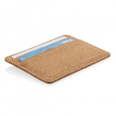 Logotrade advertising products photo of: Cork secure RFID slim wallet