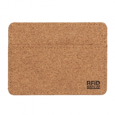 Logotrade promotional item picture of: Cork secure RFID slim wallet