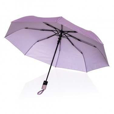 Logo trade promotional giveaways picture of: 21" Impact AWARE™ 190T mini auto open umbrella