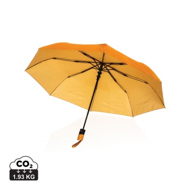 Logo trade advertising products picture of: 21" Impact AWARE™ 190T mini auto open umbrella