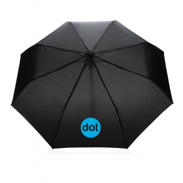 Logotrade promotional item image of: 21" Impact AWARE™ RPET 190T mini auto open umbrella