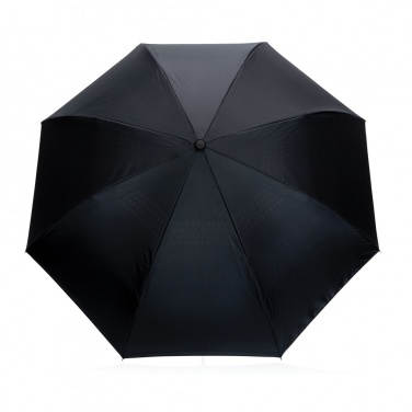 Logo trade promotional giveaways image of: 23" Impact AWARE™ RPET 190T reversible umbrella