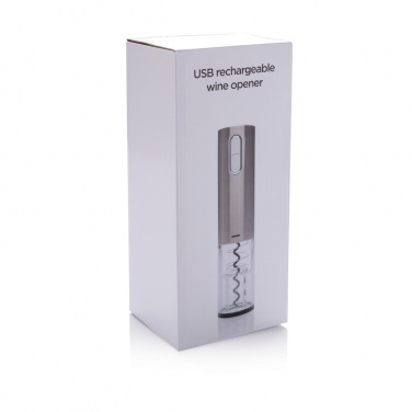 Logotrade promotional merchandise image of: Electric wine opener - USB rechargeable