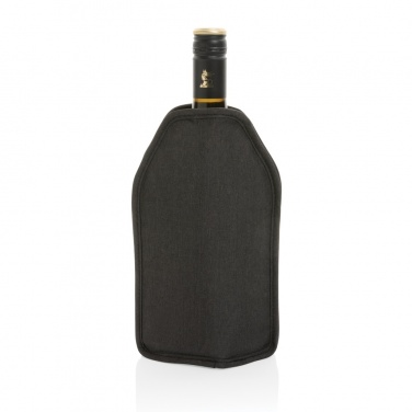 Logo trade business gifts image of: Vino AWARE™ RPET wine cooler sleeve
